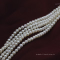 Petite taille 3mm Naturel Forme arrondie Perles de perles d&#39;eau douce